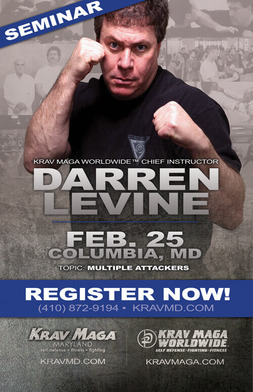 Darren Levine Krav Maga Seminar • 2-25-12 • Columbia, MD